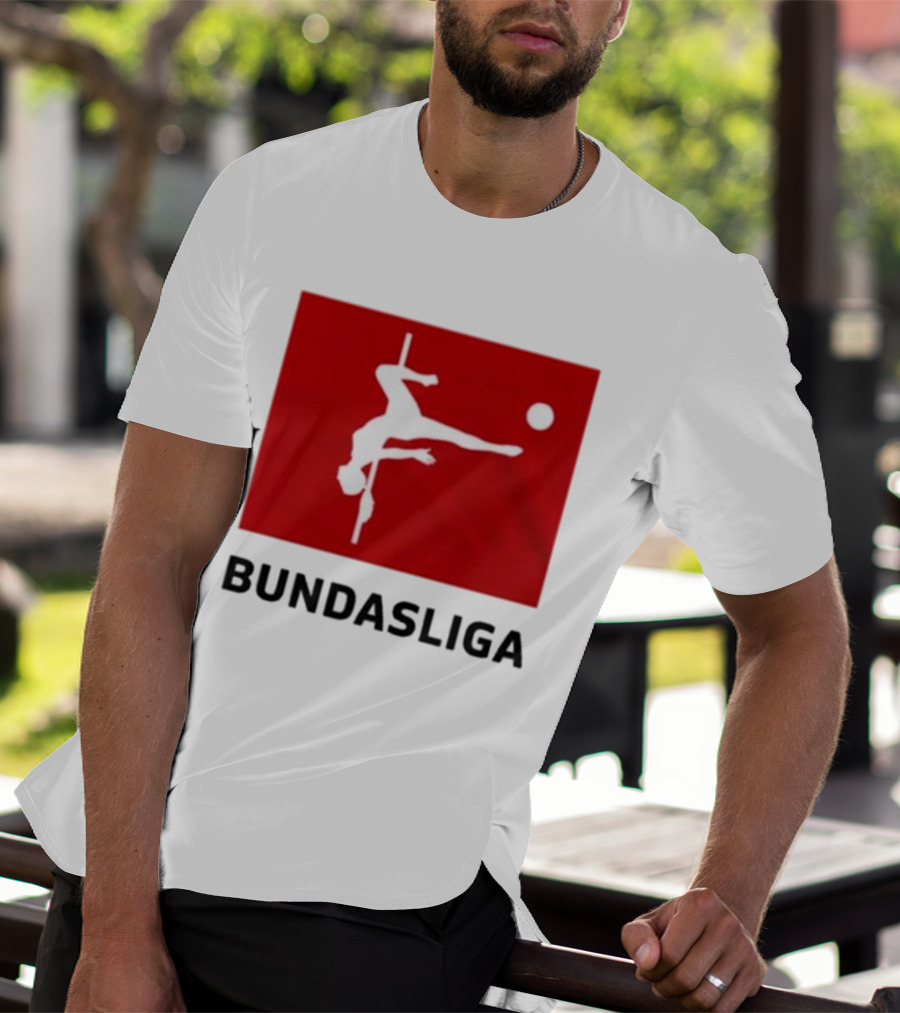 CA$HANOVA BULHAR BUNDASLIGA Parody Soccer Pole Dance Icon Red T-Shirt