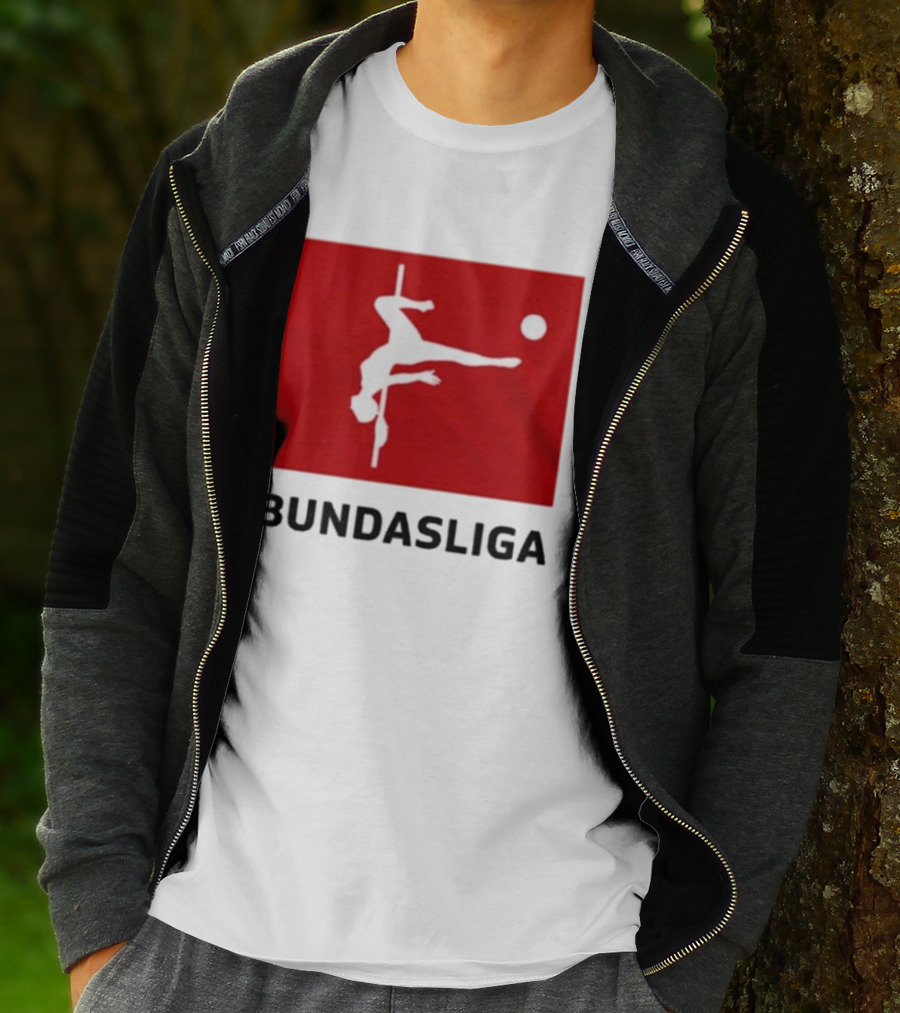 CA$HANOVA BULHAR BUNDASLIGA Parody Soccer Pole Dance Icon Red T-Shirt