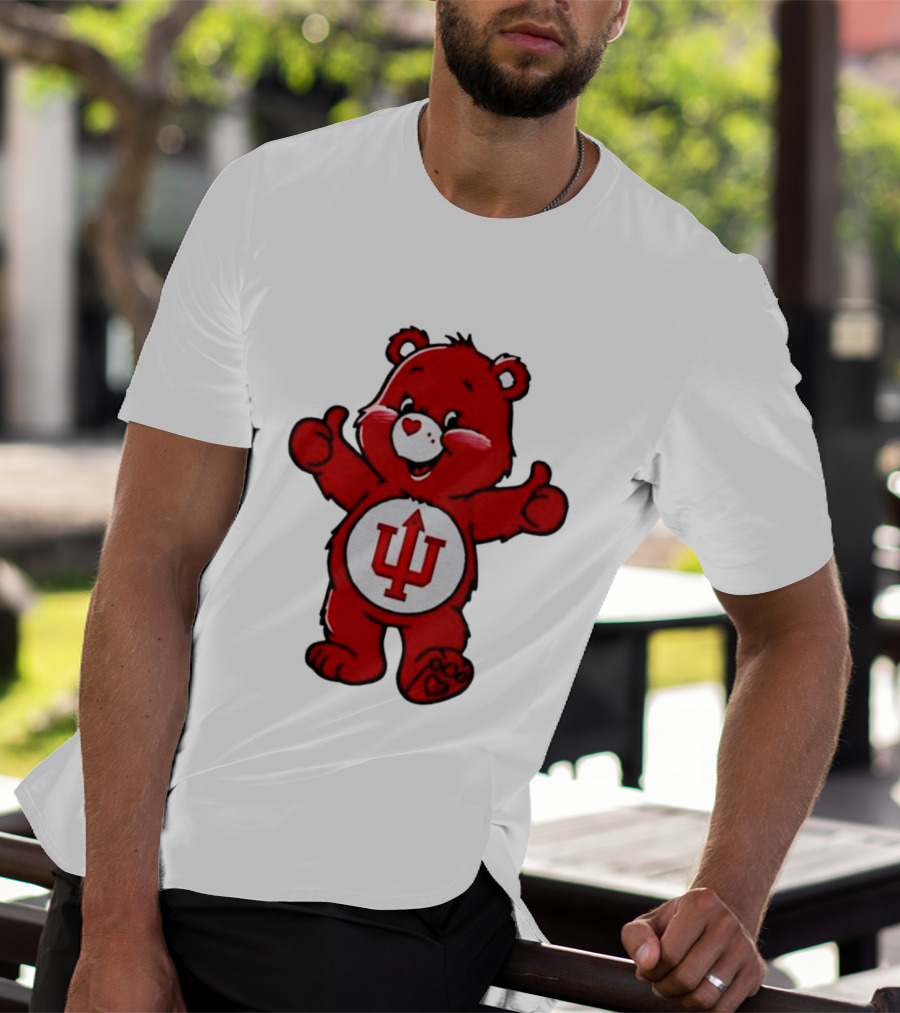 Indiana Hoosiers Bear Mascot Thumbs Up T-Shirt