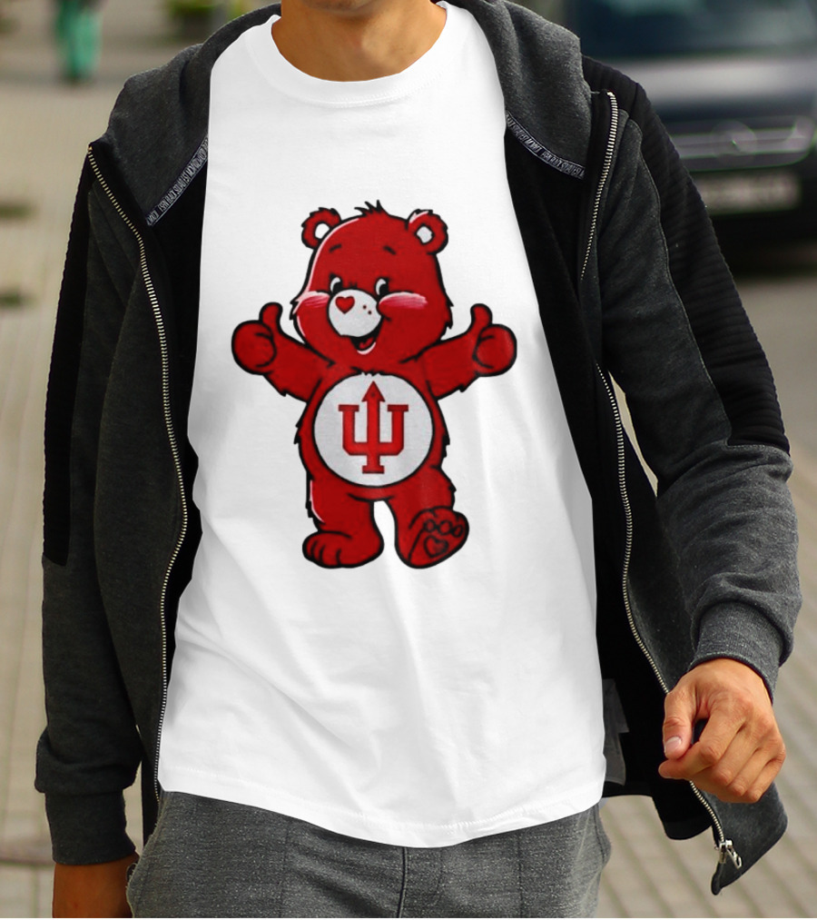 Indiana Hoosiers Bear Mascot Thumbs Up T-Shirt