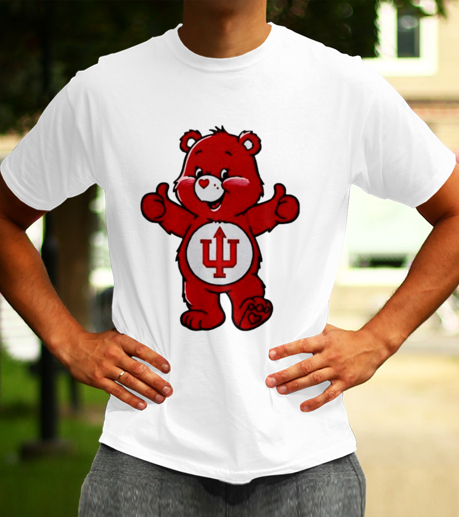 Indiana Hoosiers Bear Mascot Thumbs Up T-Shirt