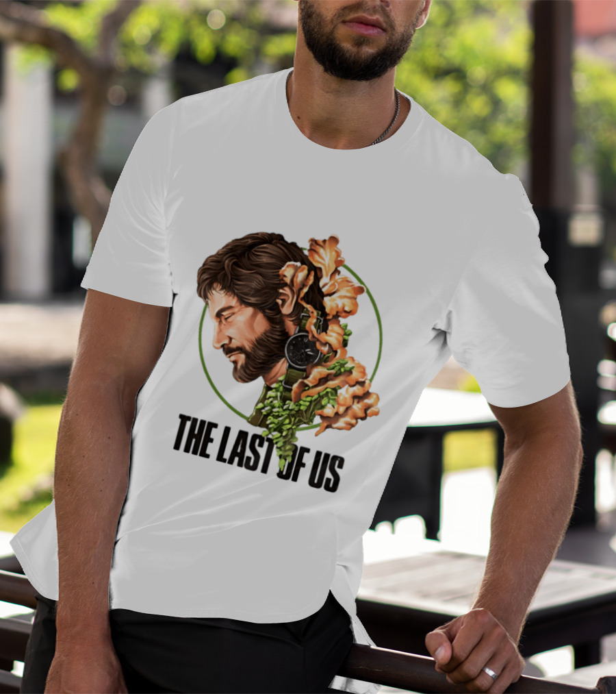 The Last Of Us Joel Portrait With Nature T-Shirt