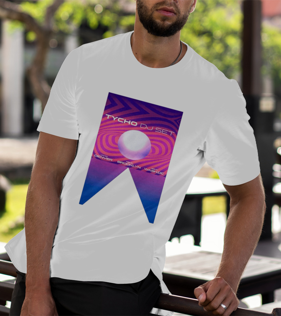 Tycho DJ Set Tour Jan Feb 2026 Denver Brooklyn DC T-Shirt