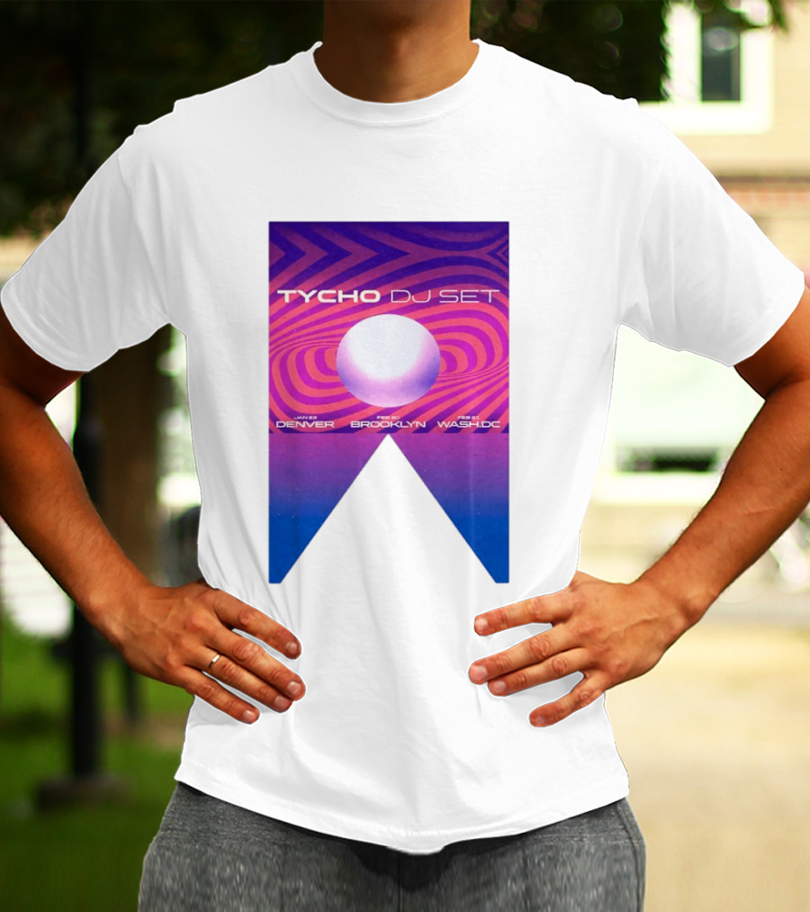 Tycho DJ Set Tour Jan Feb 2026 Denver Brooklyn DC T-Shirt