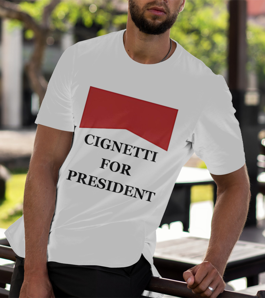Cignetti For President Marlboro T-Shirt