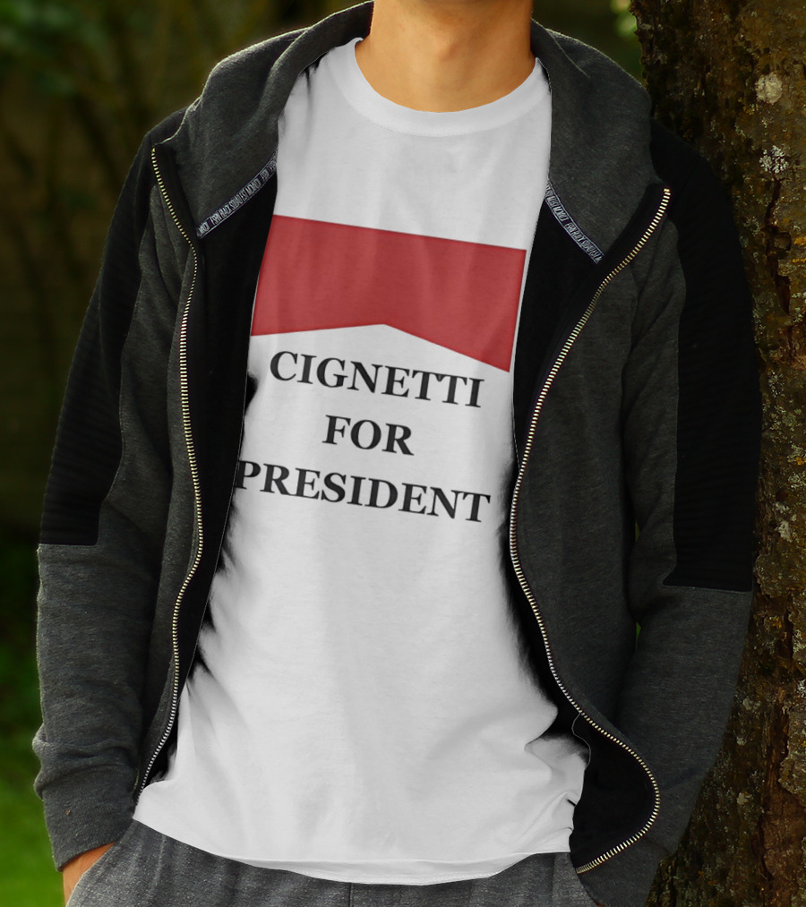 Cignetti For President Marlboro T-Shirt