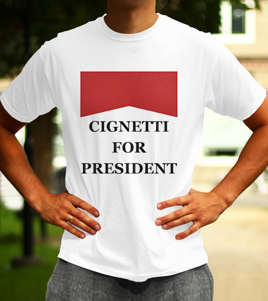 Cignetti For President Marlboro T-Shirt