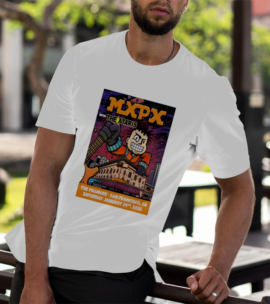 MXPX With The Ataris The Fillmore San Francisco January 24 2026 T-Shirt