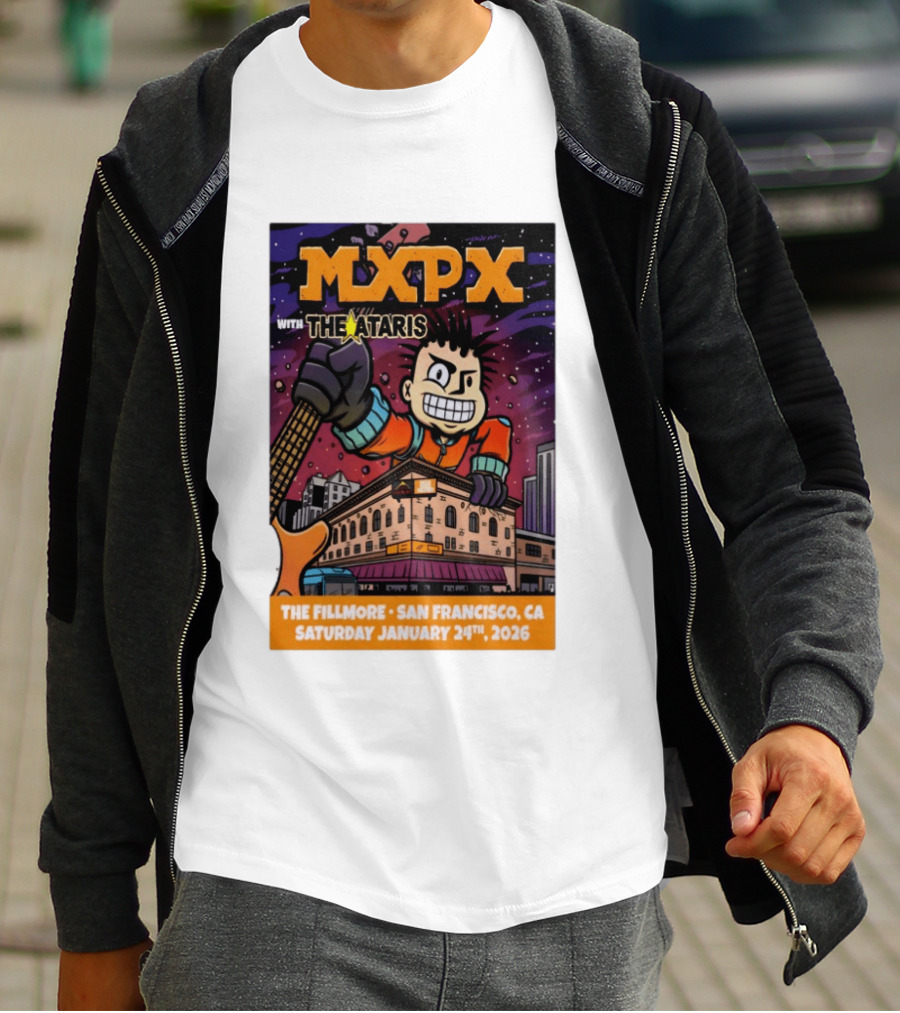 MXPX With The Ataris The Fillmore San Francisco January 24 2026 T-Shirt