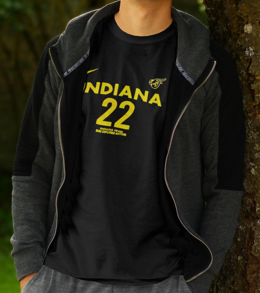 Nike Indiana Fever 22 Caitlin Clark Explorer Edition T-Shirt