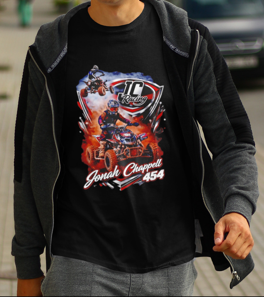 Jonah Chappell 454 JC Racing ATV Motocross Action T-Shirt