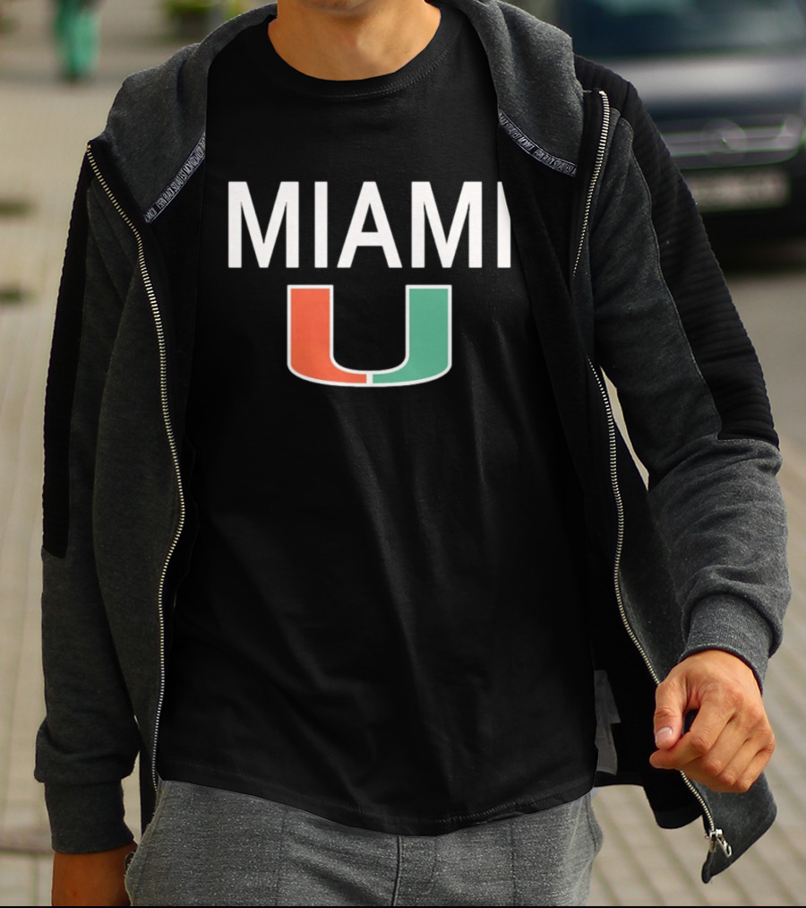MIAMI U Hurricanes Football T-Shirt