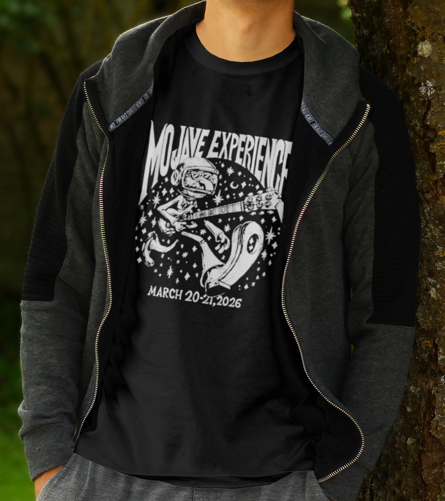 Mojave Experience March 20 21 2026 Alien Guitar Adventure T-Shirt