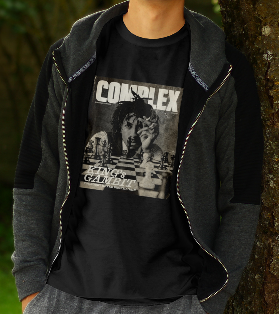 COMPLEX Magazine King's Gambit YoungBoy Never Broke Again January 2026 T-Shirt