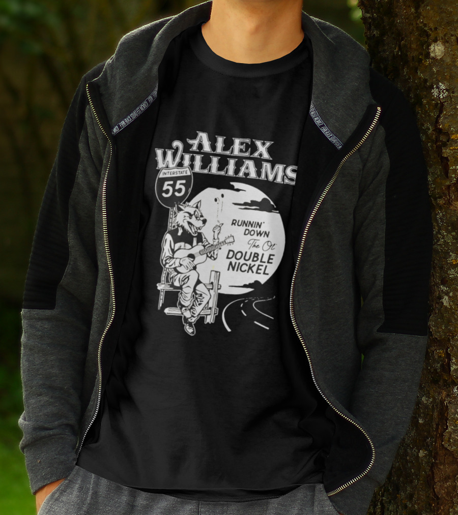 Alex Williams 55 Runnin' Down The Ol' Double Nickel T-Shirt