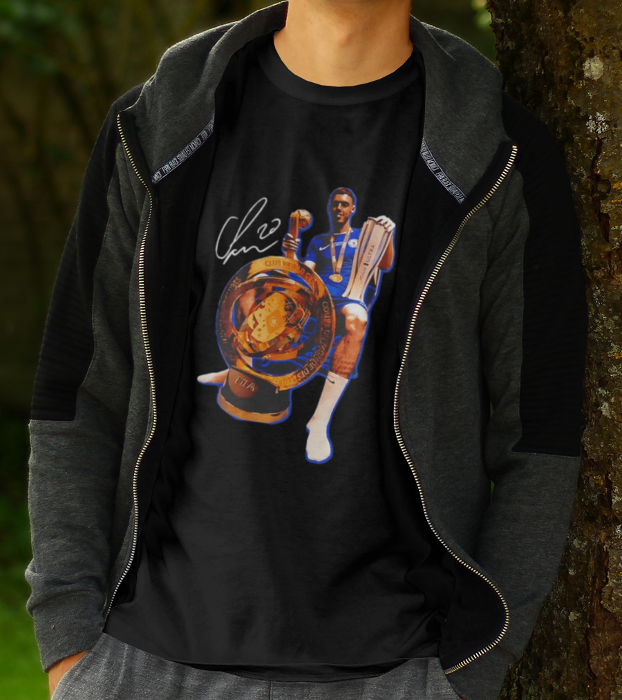 Cole Palmer Club World Cup FIFA Trophy Celebration T-Shirt