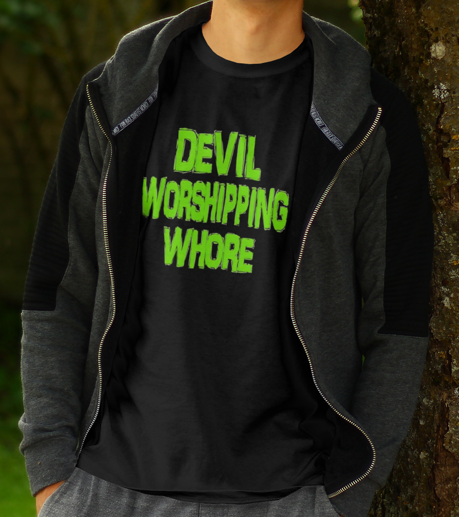 Devil Worshipping Whore T-Shirt