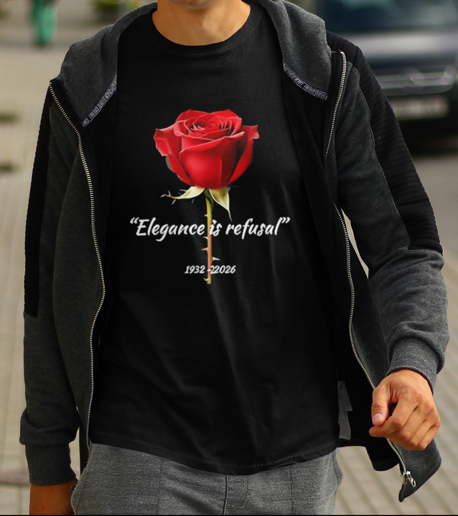 Elegance Is Refusal 1932 2026 Rose T-Shirt
