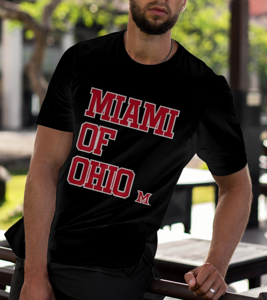 Miami Of Ohio RedHawks Basketball M T-Shirt