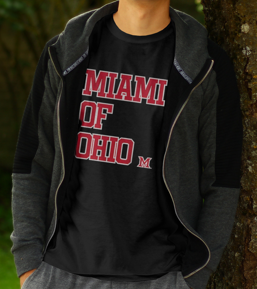 Miami Of Ohio RedHawks Basketball M T-Shirt