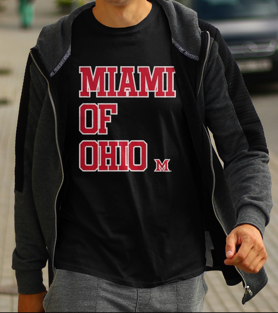 Miami Of Ohio RedHawks Basketball M T-Shirt