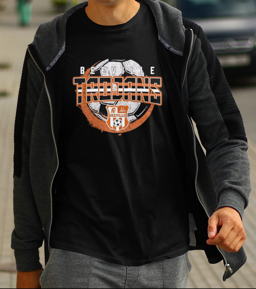 Beeville Trojans AC Jones Soccer Team T-Shirt