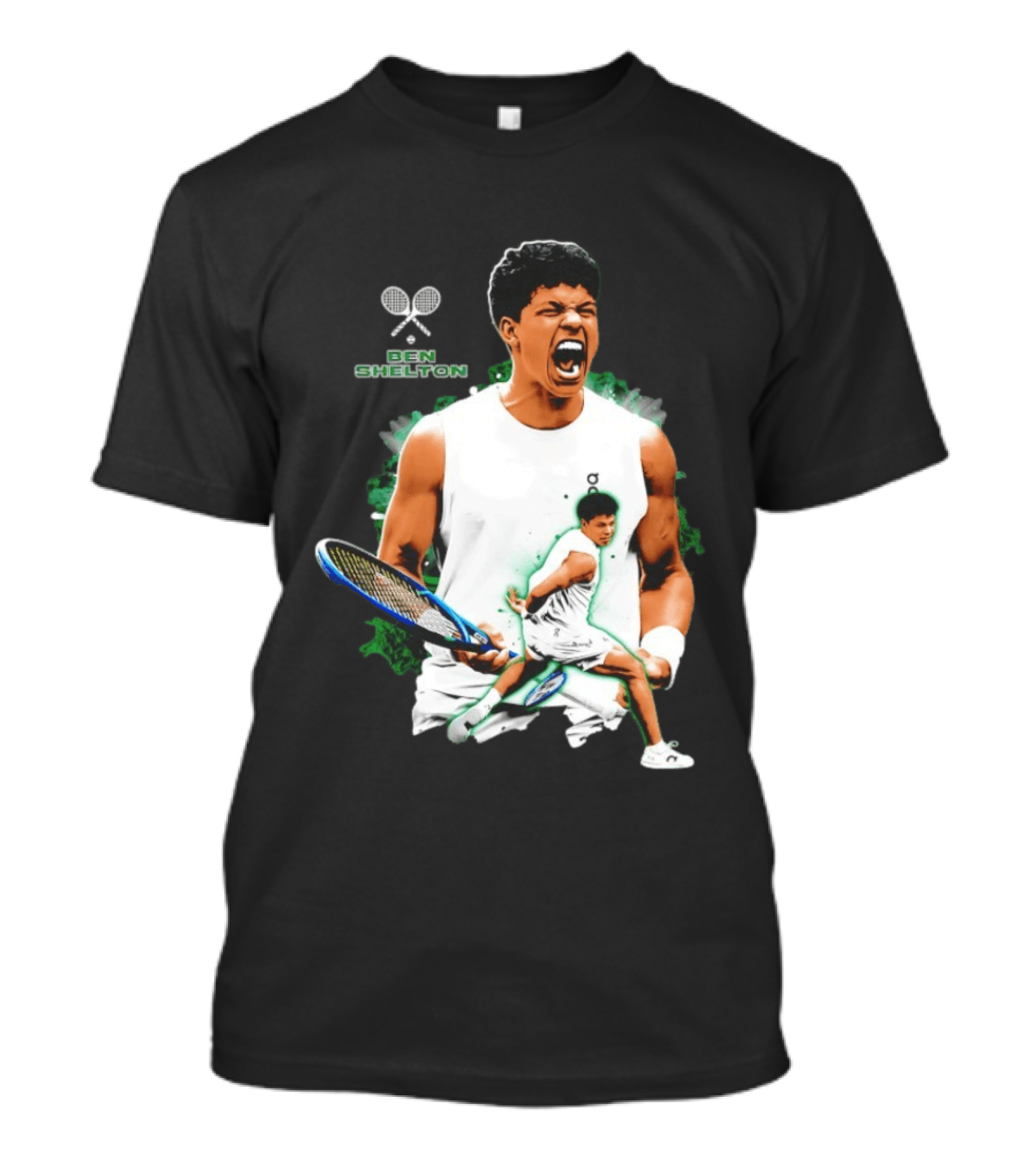 Ben Shelton Tennis Aura Athlete T-Shirt