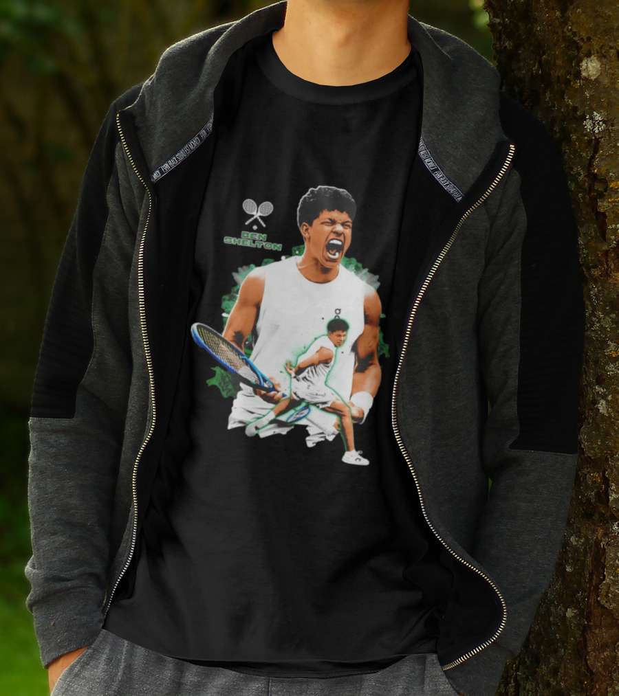 Ben Shelton Tennis Aura Athlete T-Shirt