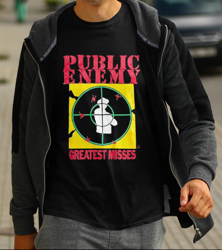 Public Enemy Greatest Misses Target T-Shirt