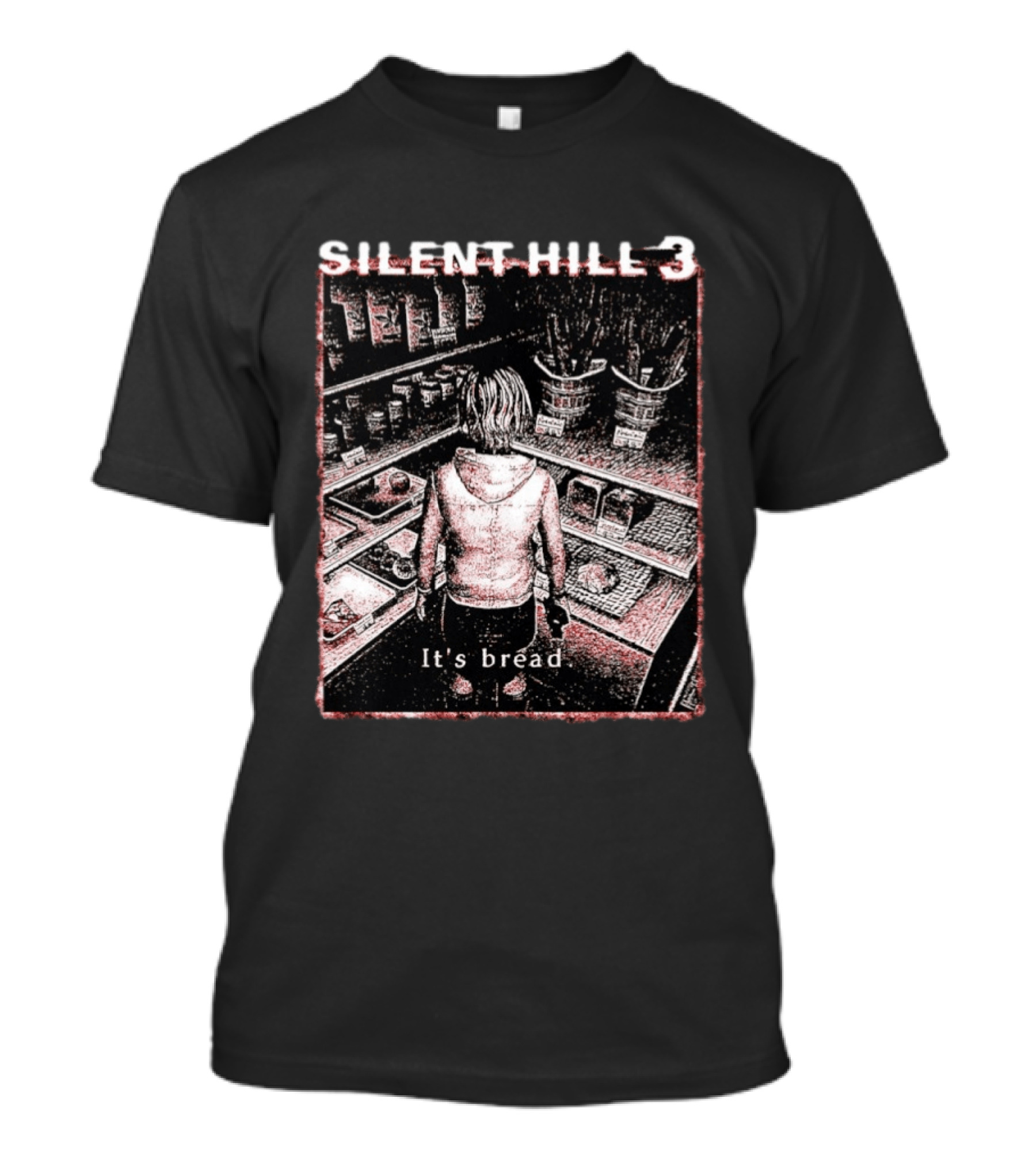 Silent Hill 3 It's Bread Heather Mason Grocery Scene T-Shirt