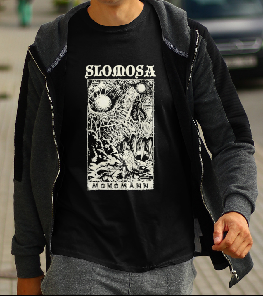 Slomosa Monomann Psychedelic Scandinavian T-Shirt