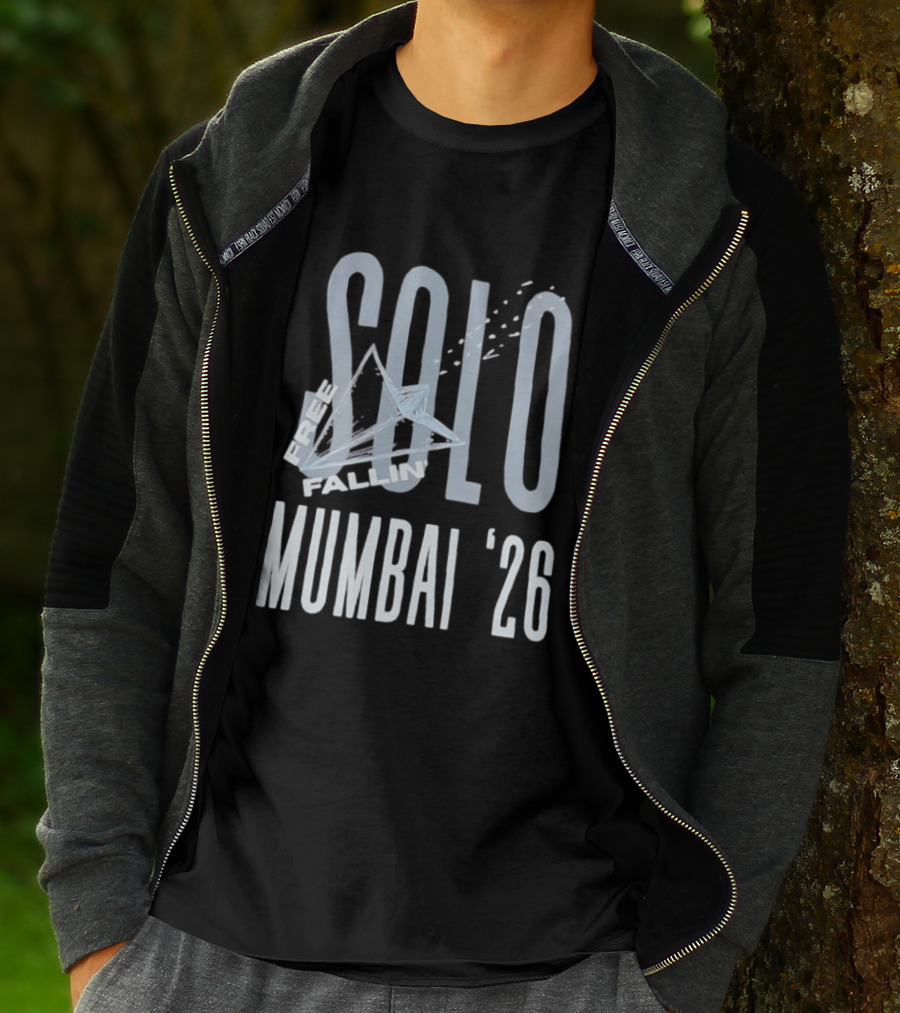 Solo Free Fallin' Mumbai '26 Adventure T-Shirt