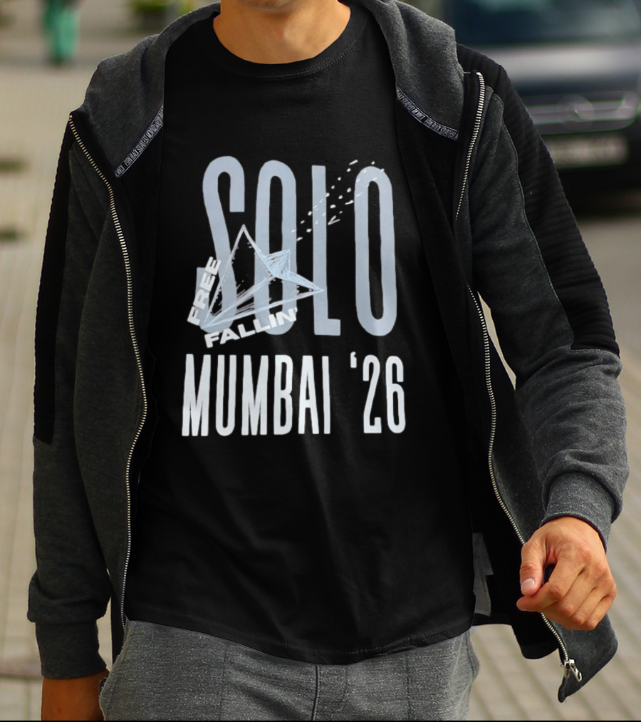 Solo Free Fallin' Mumbai '26 Adventure T-Shirt