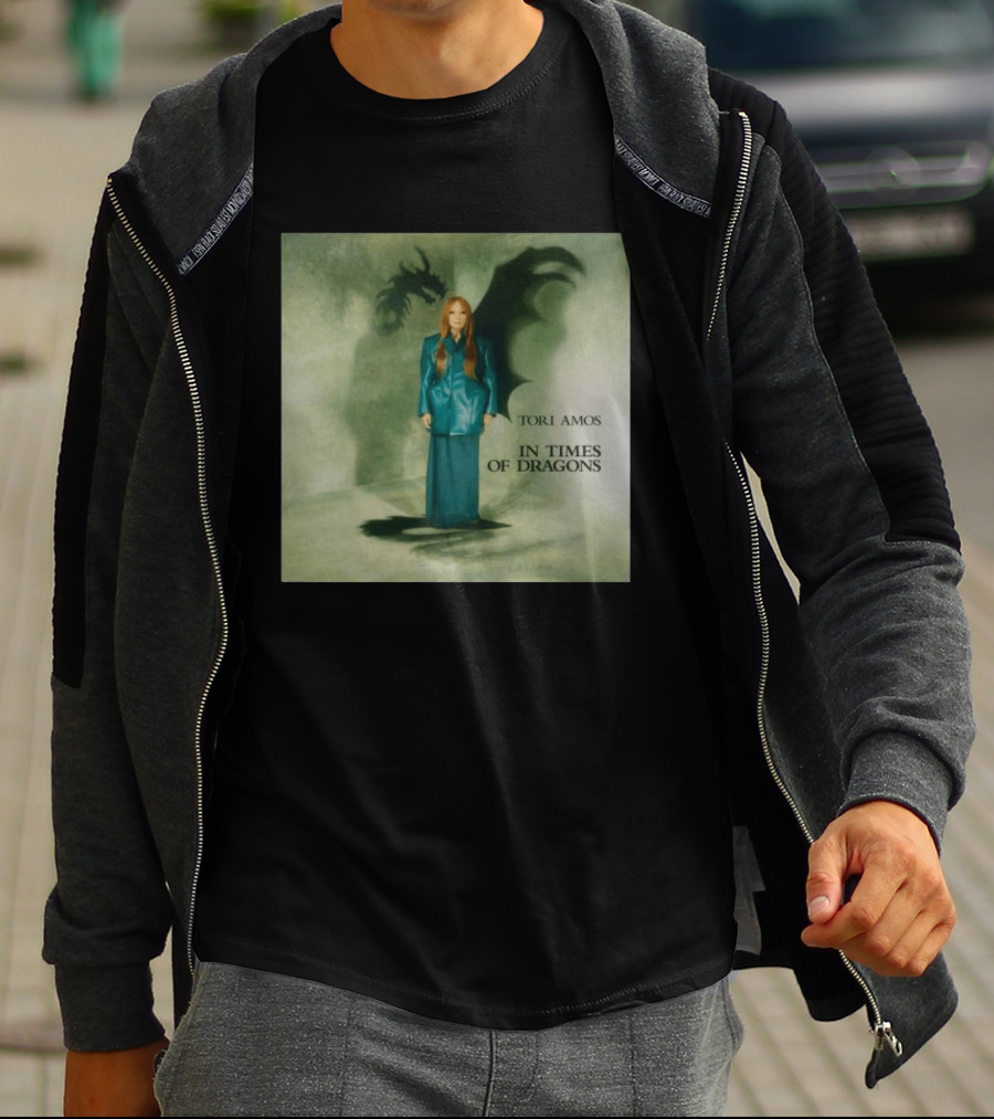 Tori Amos In Times Of Dragons US Tour 2026 Shadowed Dragon T-Shirt