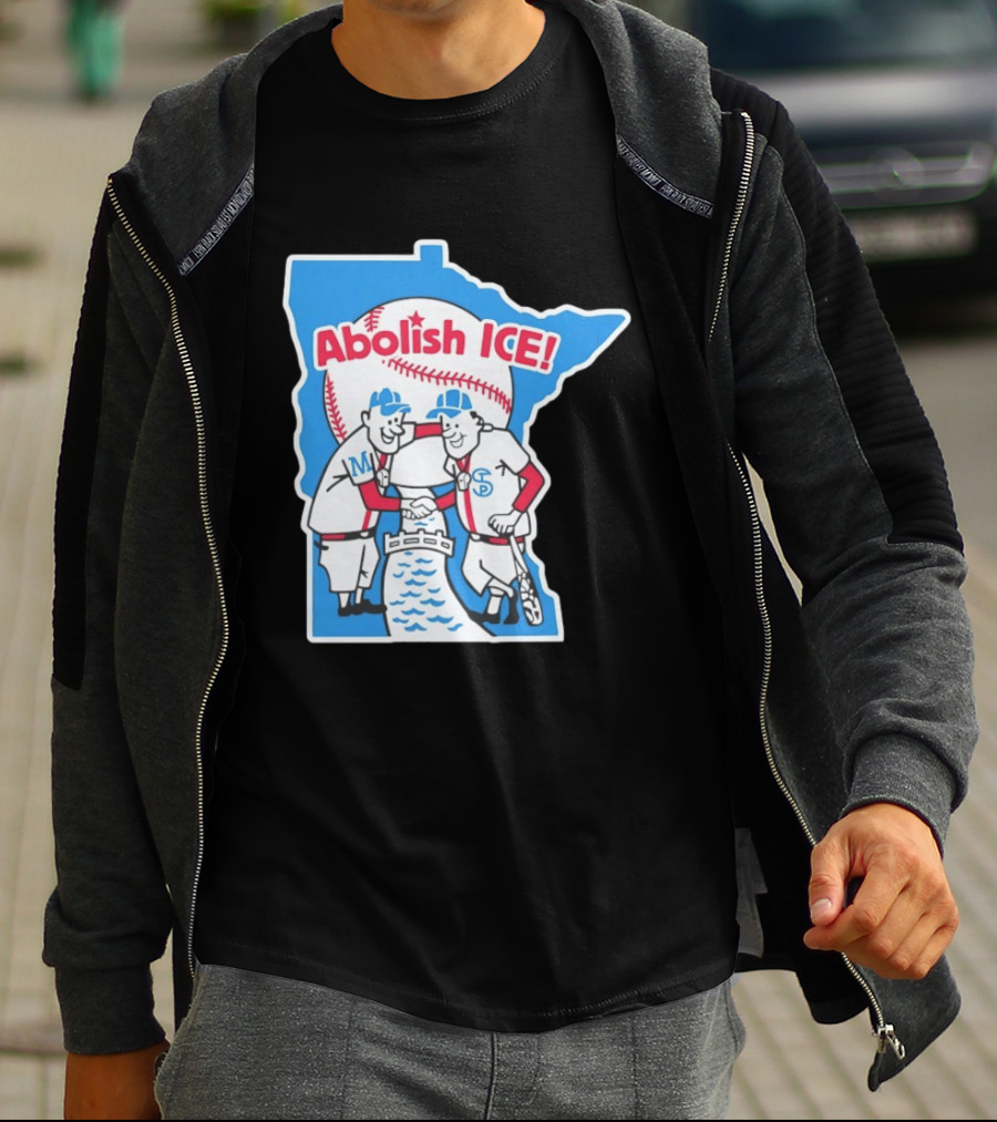 Abolish ICE Twins T-Shirt