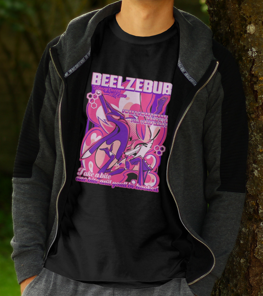 Beelzebub Honey Queen Of Love Sweet Honey Ready To Fill Your Heart T-Shirt