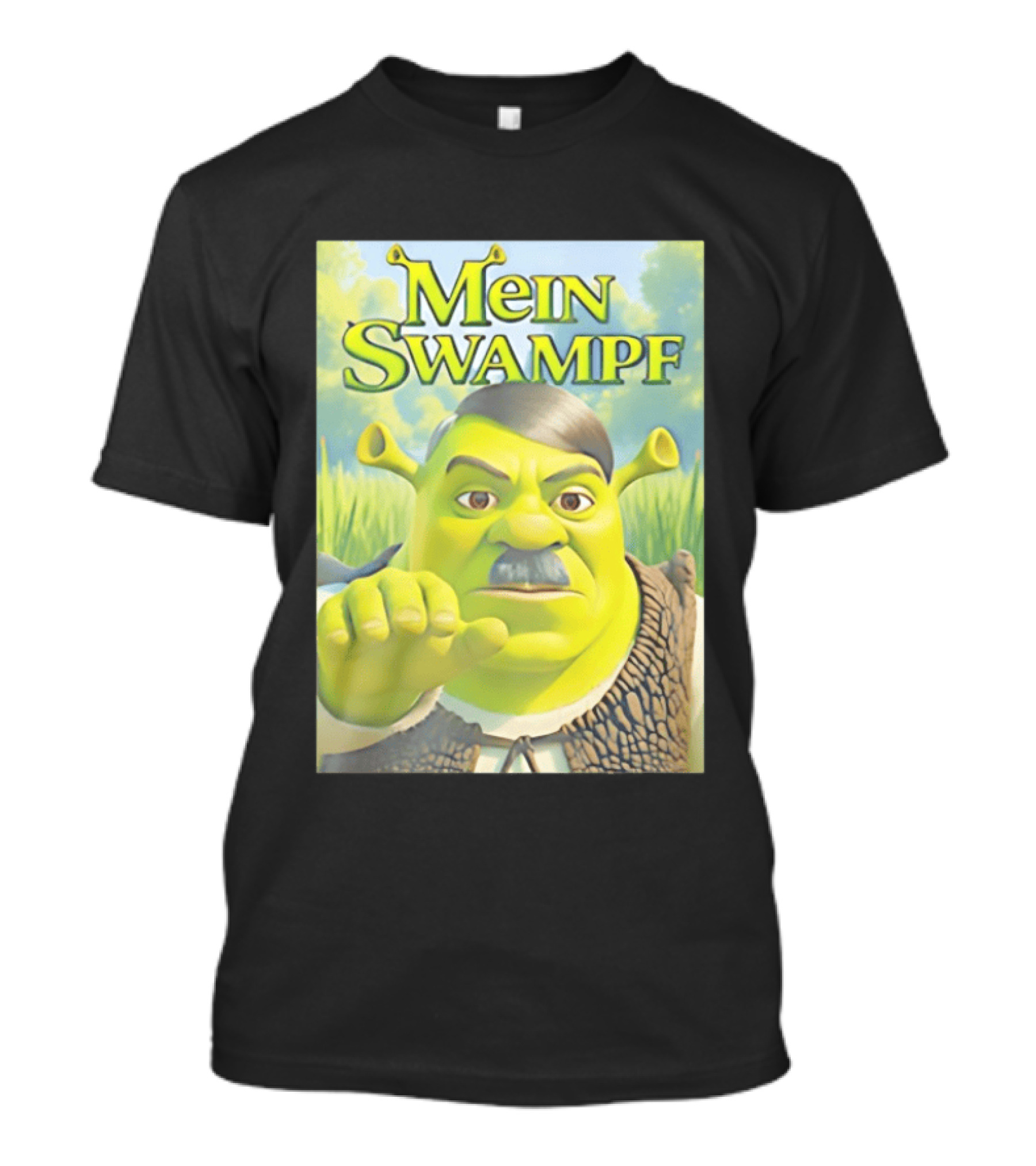 Shrek Mein Swampf Meme Ogre Mashup T-Shirt
