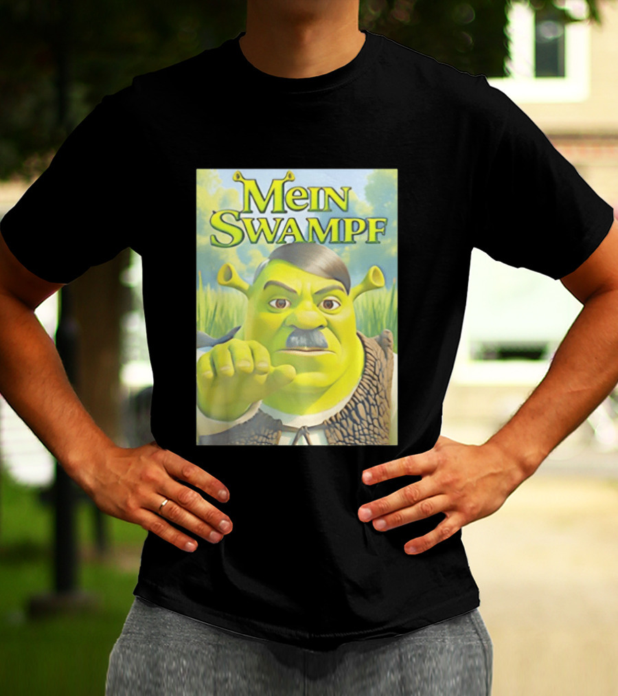 Shrek Mein Swampf Meme Ogre Mashup T-Shirt