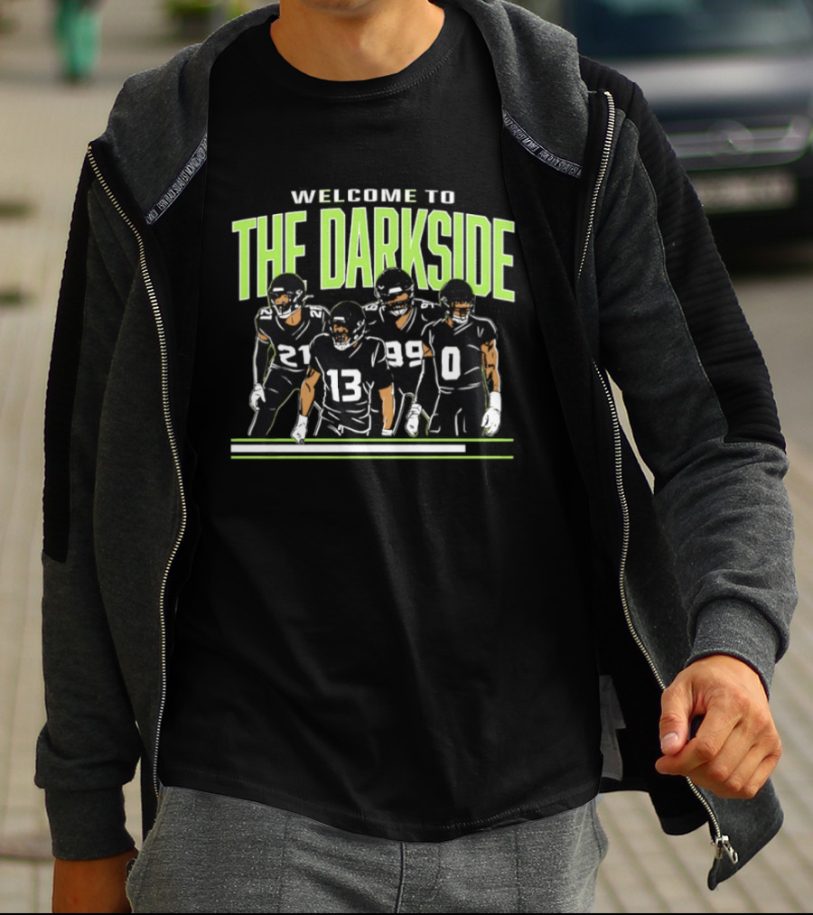 Welcome To The Dark Side Seattle Seahawks Players Football Team T-Shirt