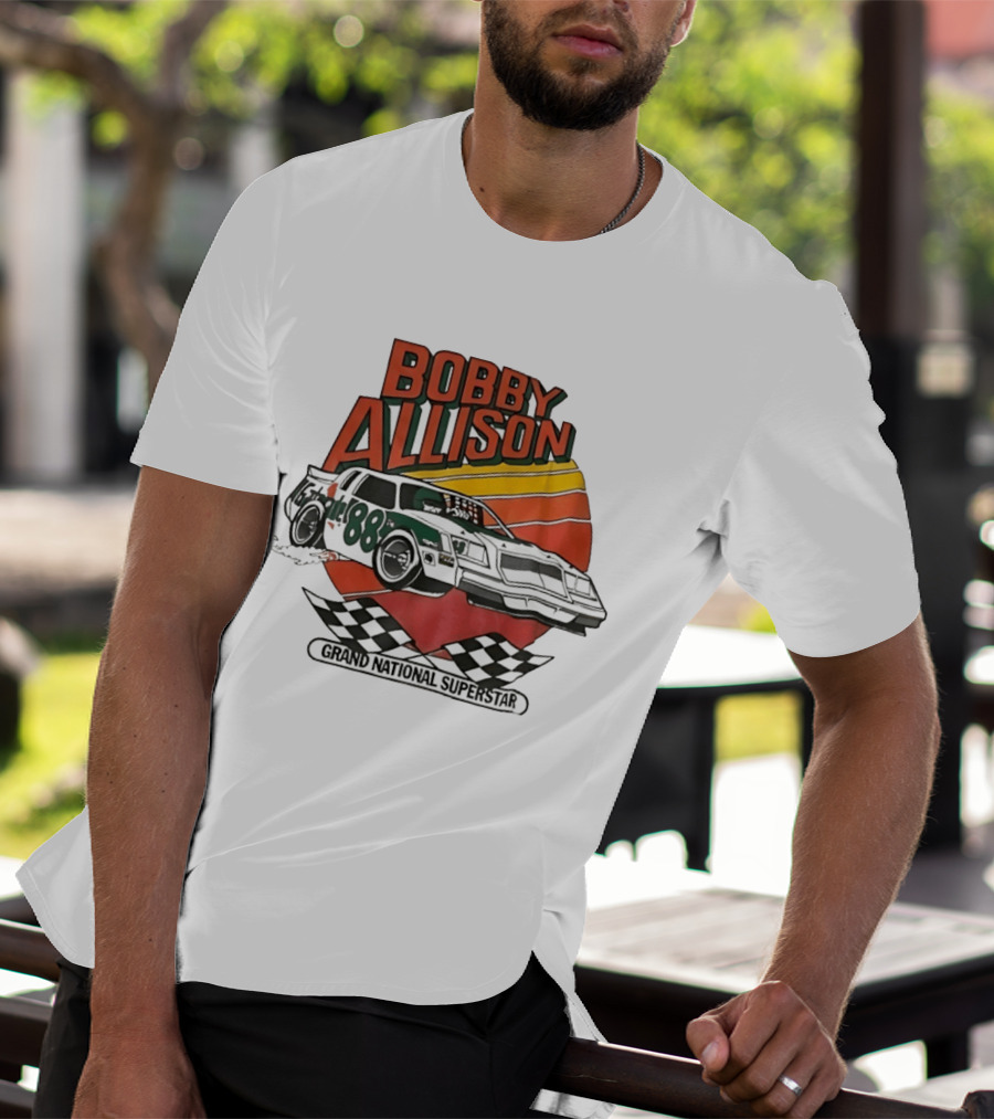 Bobby Allison 88 Racing Legend Grand National Superstar T-Shirt