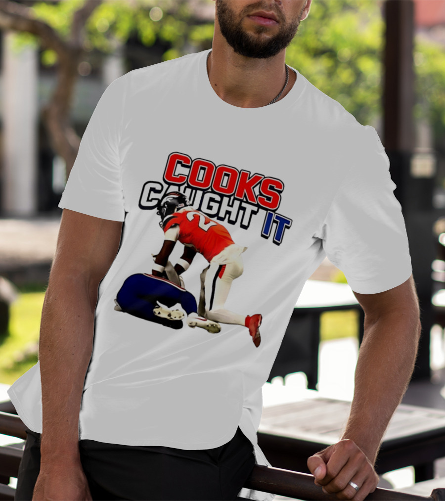 Buffalo Bills Mafia Cooks Caught It Football Play T-Shirt