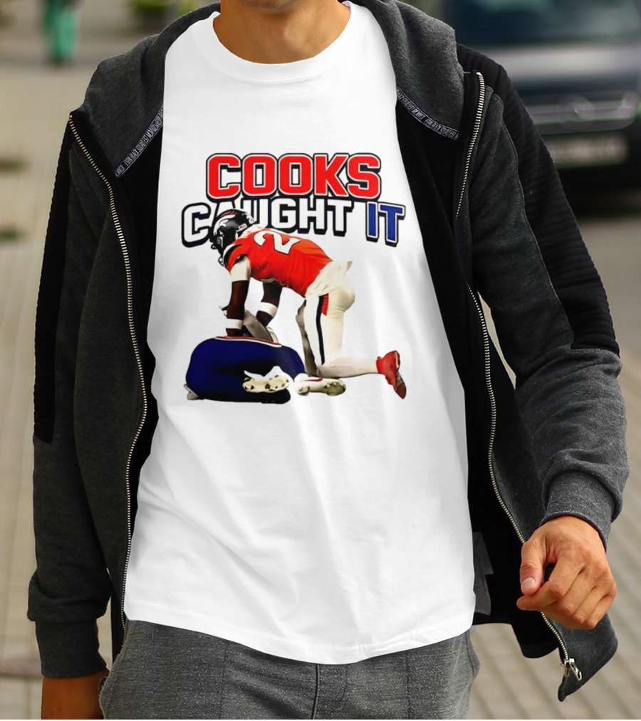 Buffalo Bills Mafia Cooks Caught It Football Play T-Shirt