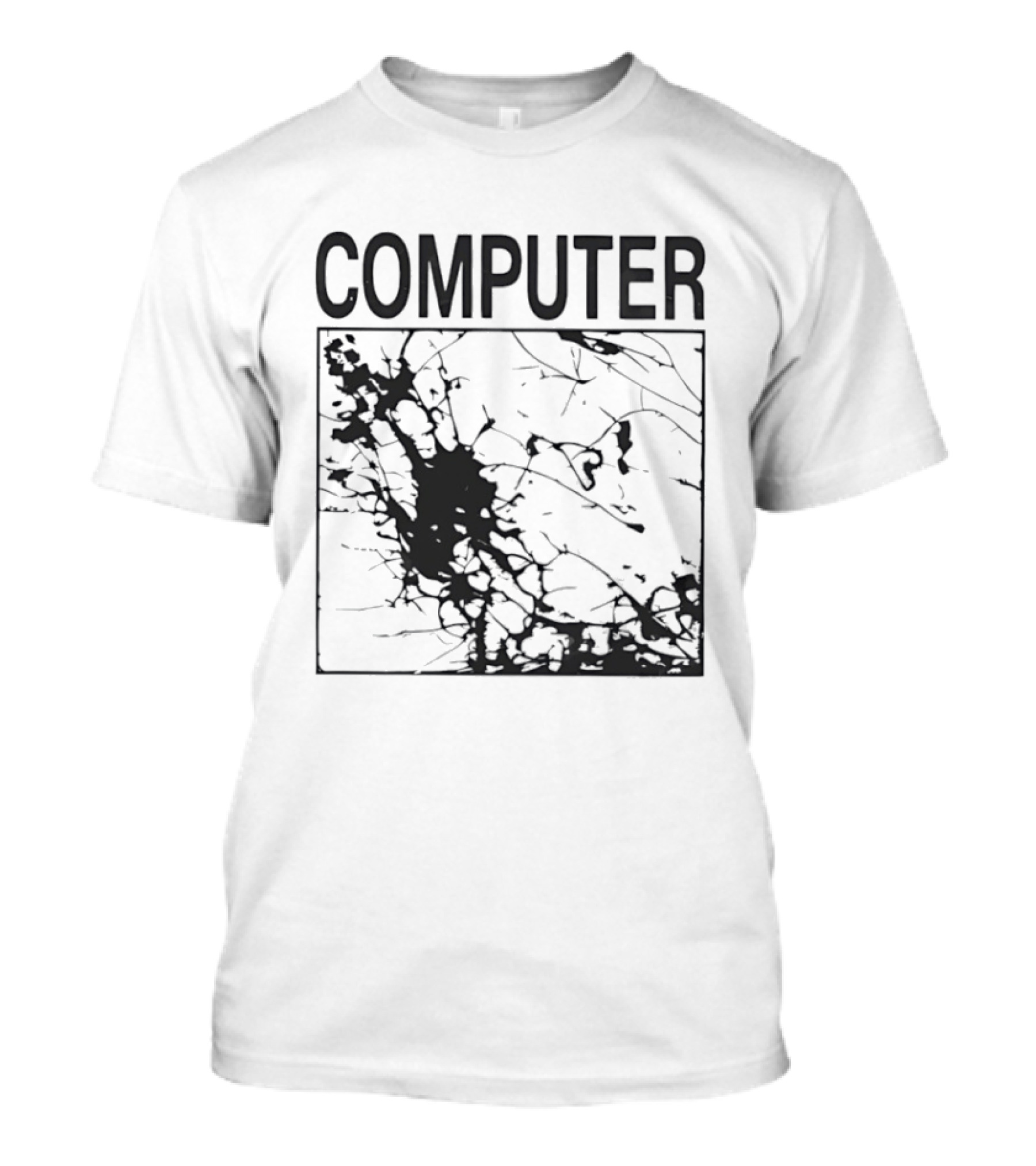 COMPUTER Gamer Gaming Splatter T-Shirt