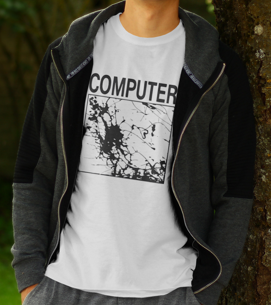 COMPUTER Gamer Gaming Splatter T-Shirt