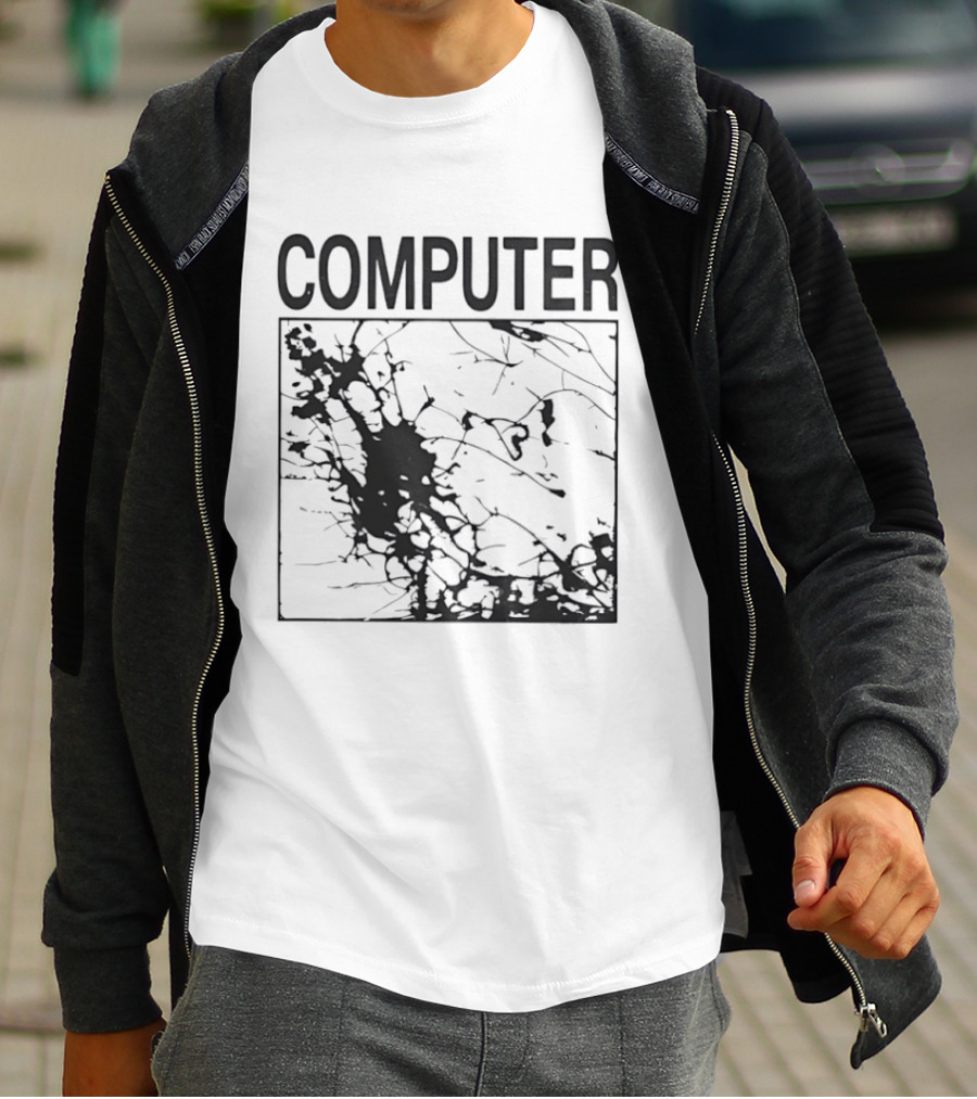 COMPUTER Gamer Gaming Splatter T-Shirt