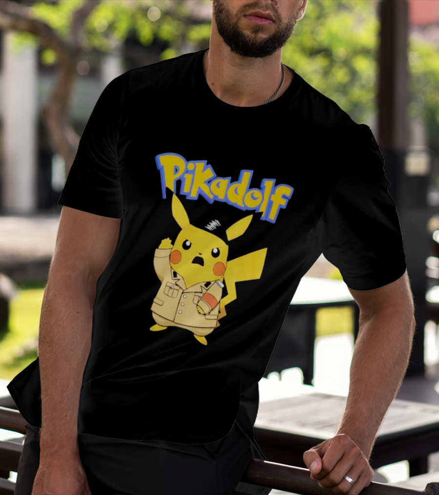 Pikadolf Pikachu Adolf Hitler T-Shirt