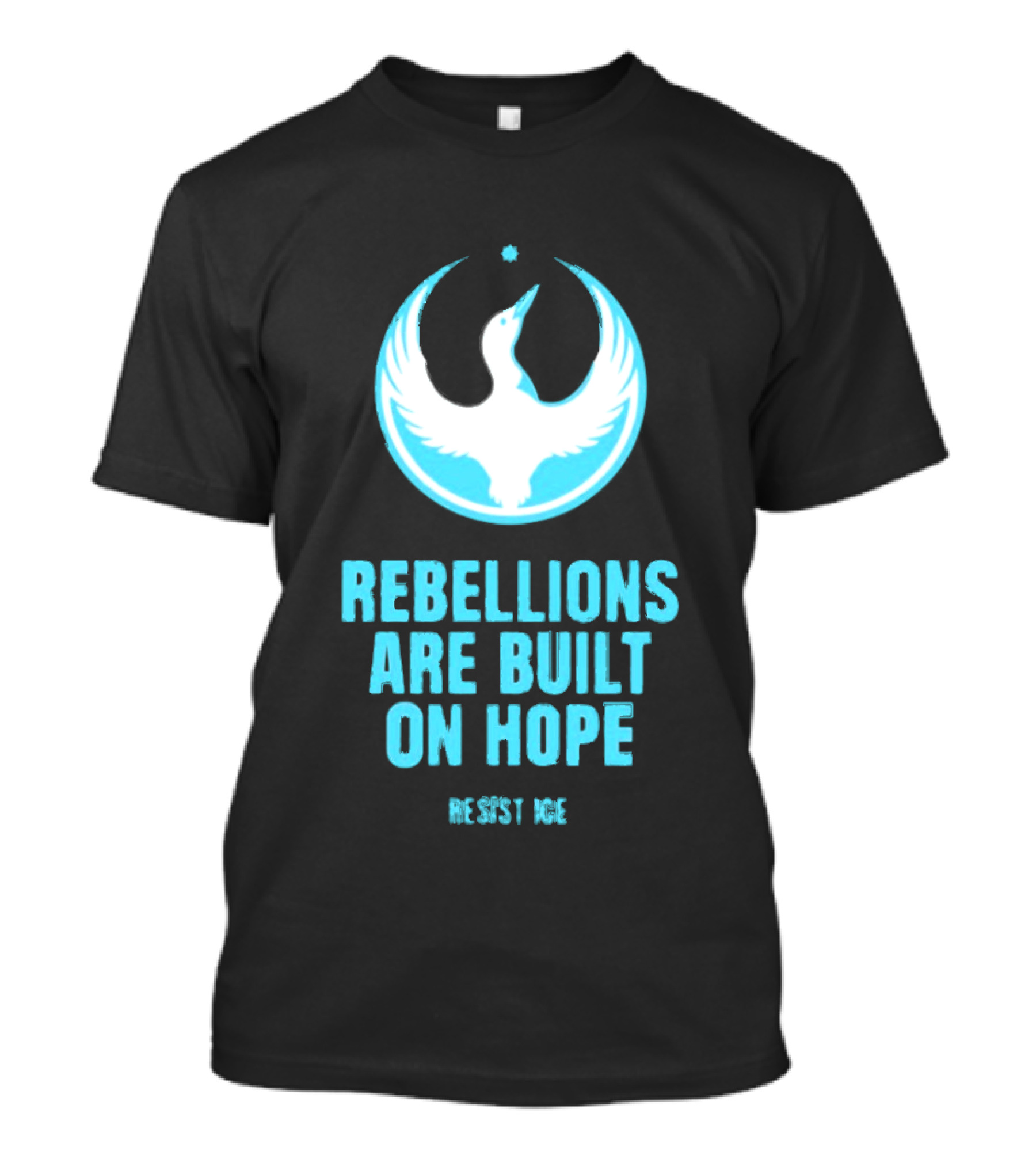 Rebellions Are Built On Hope Resist ICE Dove T-Shirt