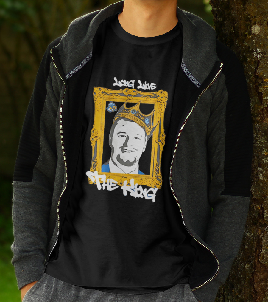 Roanoke Rail Yard Dawgs Long Live The King Sports Fan Gear T-Shirt