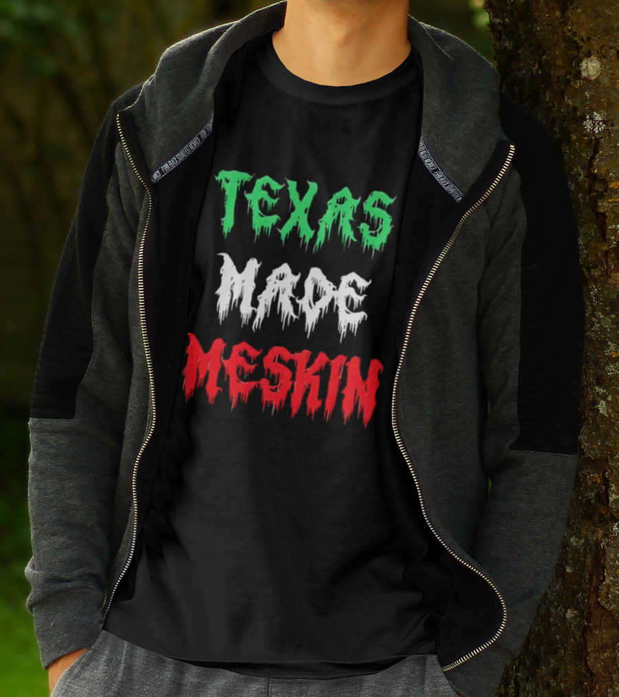 Texas Made Meskin Mexican Flag T-Shirt