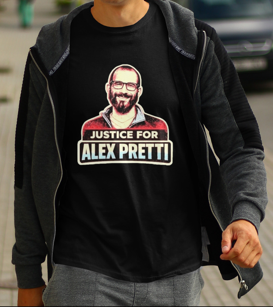Justice For Alex Pretti ICE Shooting Minneapolis Advocacy T-Shirt